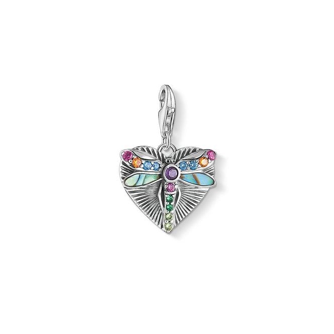 Thomas Sabo Dragonfly Heart Silver Charm 1811-964-7 