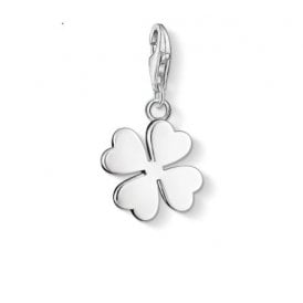 Four Leaf Clover Silver Charm 0050-001-12