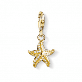 Gold Coloured Starfish Charm
