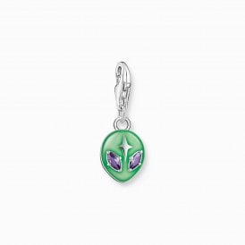 GREEN ALIEN AMETHYST-COLOURED EYES 2050-041-6