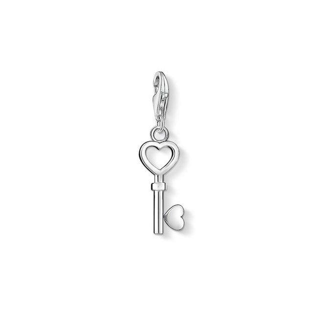 Thomas Sabo Heart Key Silver Charm 0888-001-12
