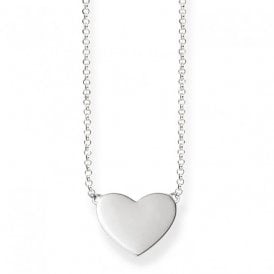 Heart Necklace Sterling Silver KE1395-001-12
