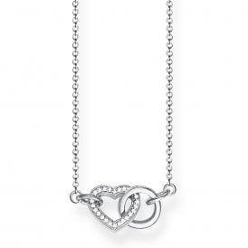 Heart Together Cubic Zirconia KE1643-051-14