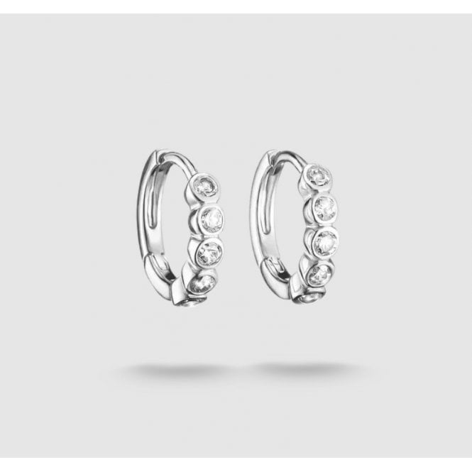 Thomas Sabo HUGGIE WCZ HOOP EARRINGS CR777-051-14