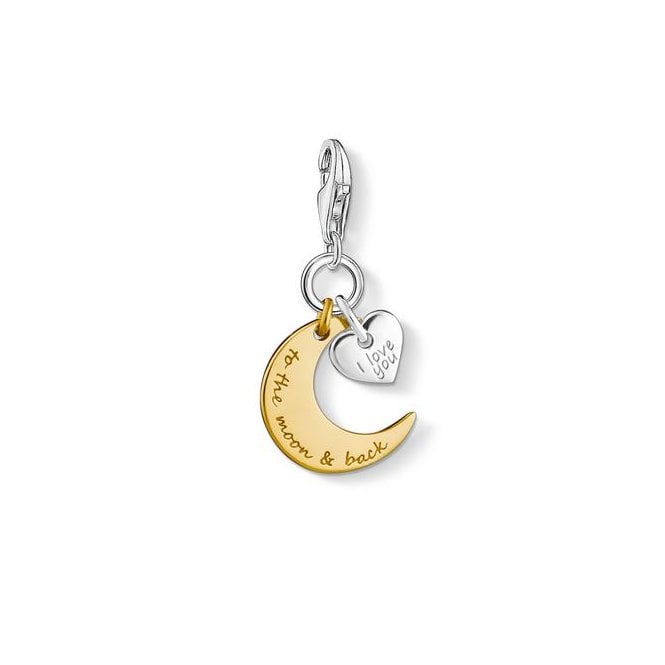 Thomas Sabo I Love You To The Moon Charm 1443-413-39