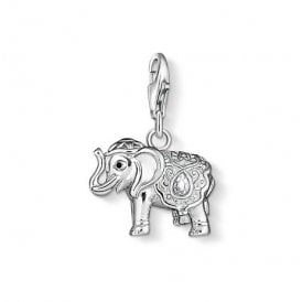 Indian Elephant Silver Charm 1050-041-14 