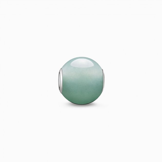 Thomas Sabo KARMA AVENTURINE GREEN BEAD K0049-010-6