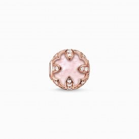 Karma Bead Lotus Rose Quartz K0099-651-9
