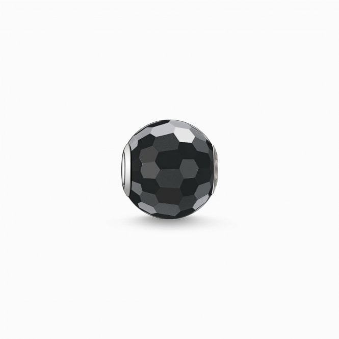 Thomas Sabo KARMA OBSIDIAN FACETED BEAD K0003-023-11