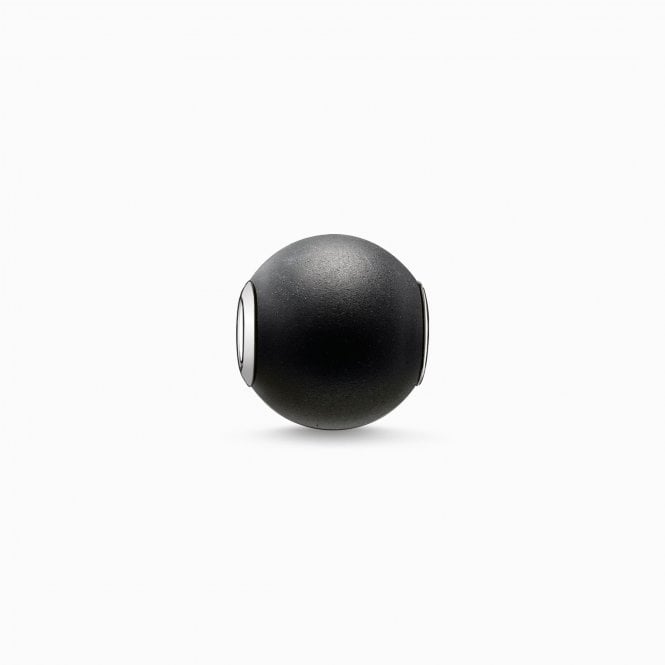Thomas Sabo KARMA OBSIDIAN MATT BEAD K0001-023-11