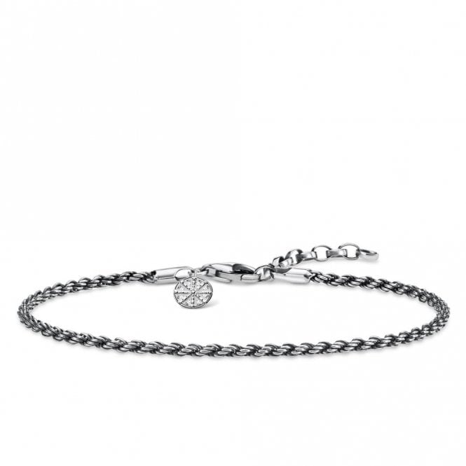 Thomas Sabo Karma Wheel - Silver Bracelet (KA0006-637-21-L19)