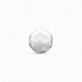 KARMA WHITE JADE BEAD K0007-588-14