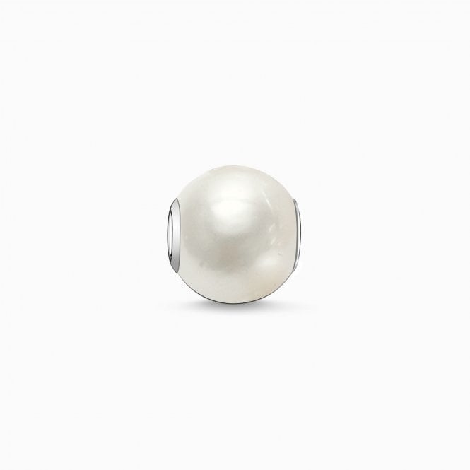 Thomas Sabo KARMA WHITE PEARL BEAD K0004-082-14