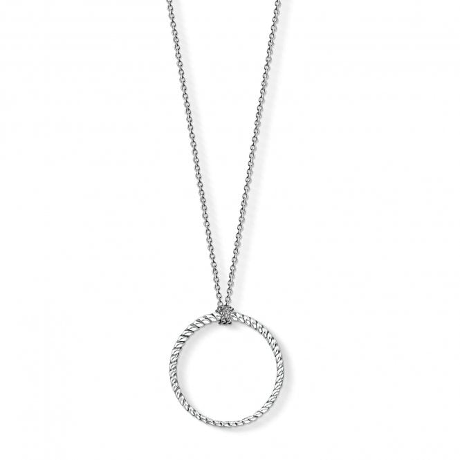 Thomas Sabo Large Circle Necklace X0251-637-21-L70 