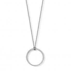 Large Circle Necklace X0251-637-21-L70 