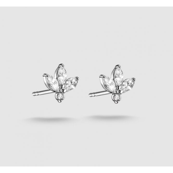 Thomas Sabo LEAF WCZ STUD EARRINGS H2371-051-14