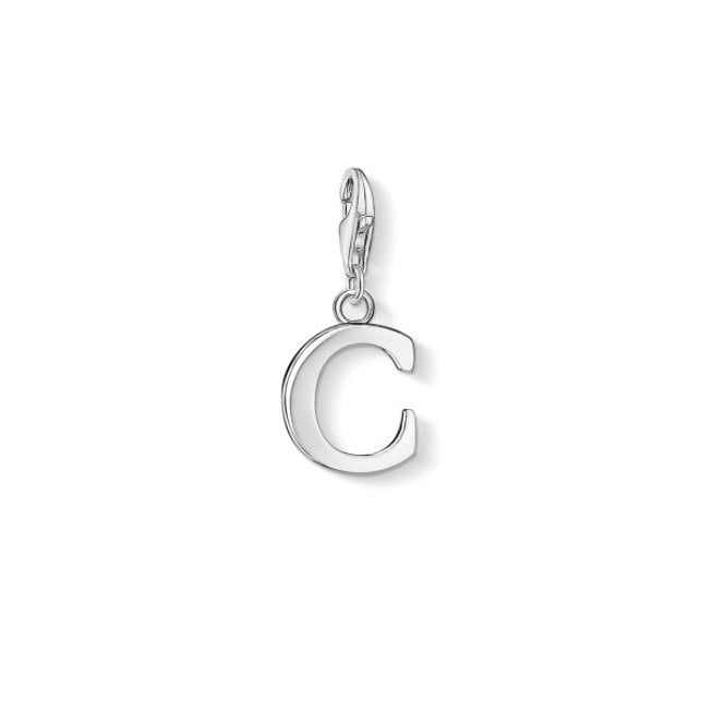 Thomas Sabo Letter C Silver Charm 0177-001-12