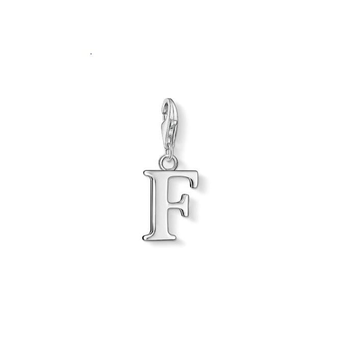 Thomas Sabo Letter F Silver Charm 0180-001-12