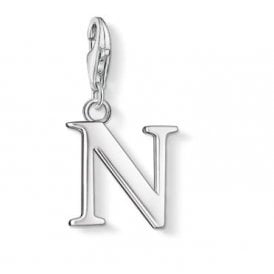 Letter N Silver Charm 0188-001-12