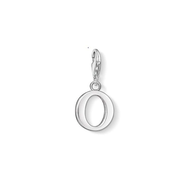 Thomas Sabo Letter O Silver Charm 0189-001-12