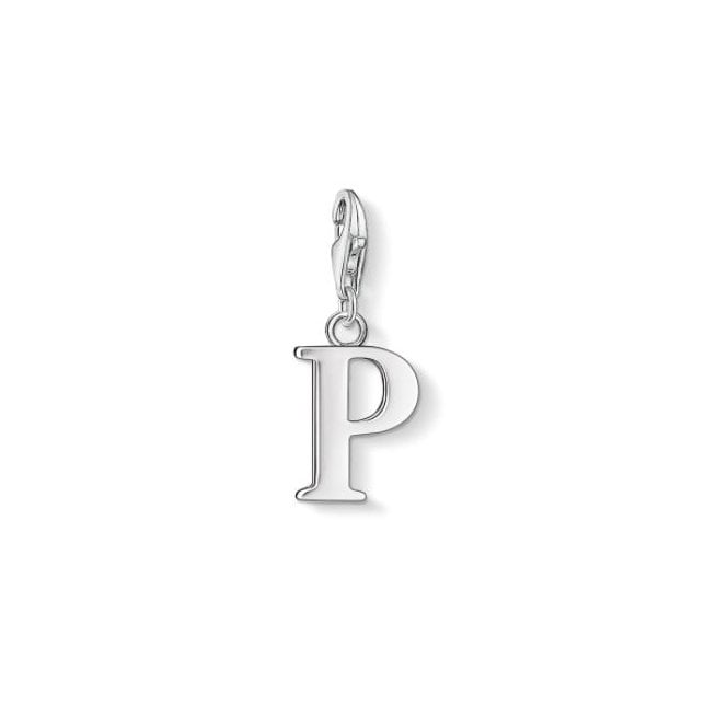 Thomas Sabo Letter P Silver Charm 0190-001-12
