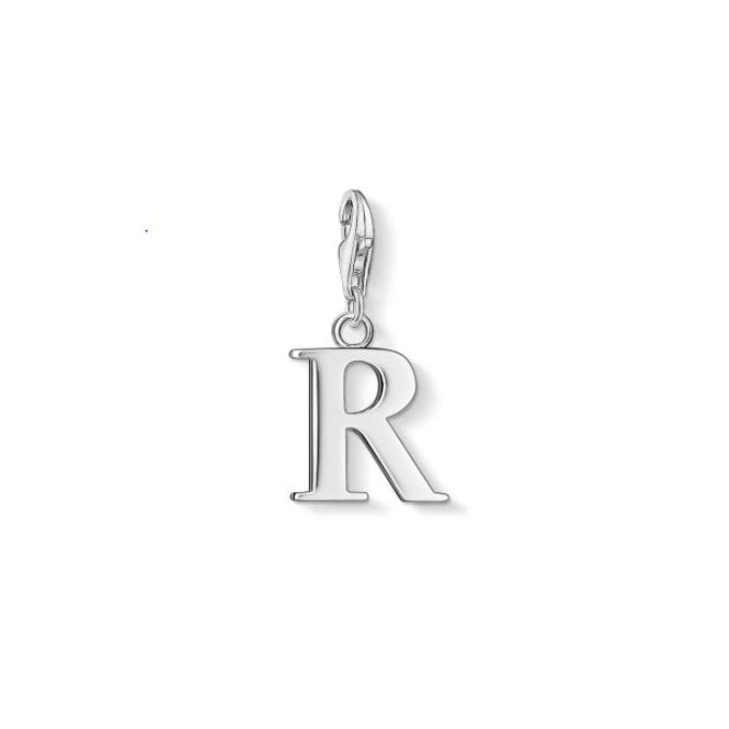 Thomas Sabo Letter R Silver Charm 0192-001-12