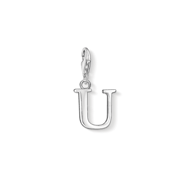 Thomas Sabo Letter U Silver Charm 0195-001-12