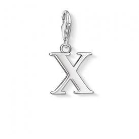 Letter X Silver Charm 0198-001-12