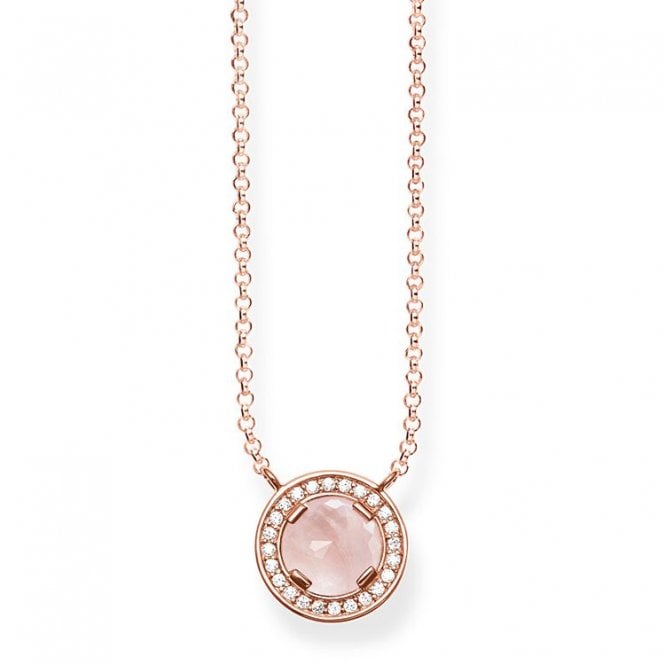 Thomas Sabo Light Of Luna Pink Necklace KE1495-537-9