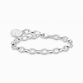 MEMBER CHARM BRACELET WHITE COIN X0285-007-21-L19