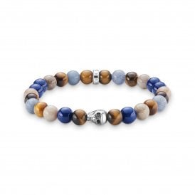 Multi Coloured Skull Bracelet A1532-926-7
