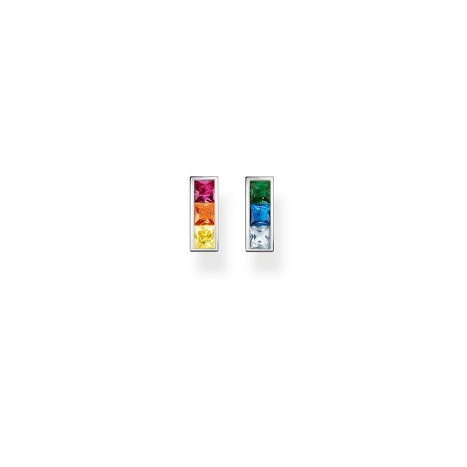 Thomas Sabo Multi Coloured Stud Earrings H2250-477-7 