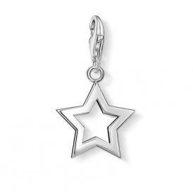 Open Star Silver Charm 0857-001-12