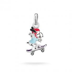 Peanuts™ Snoopy on Skateboard – Connect Charm CC1346