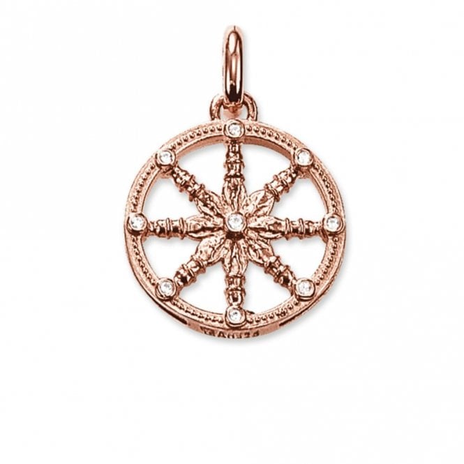 Thomas Sabo Pendant Karma Wheel KC0001-416-14