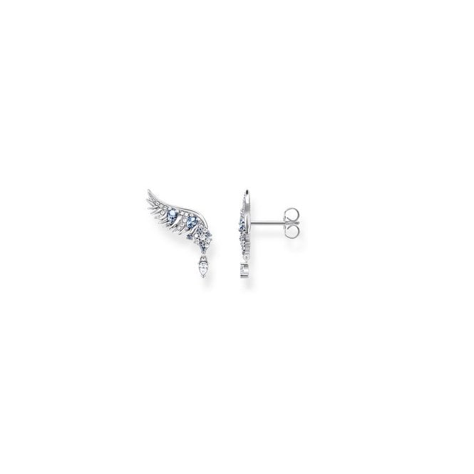 Thomas Sabo Phoenix Wing Silver Stud Earrings H2247-644-1 