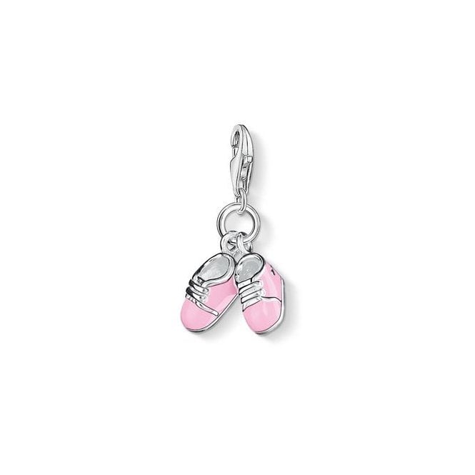 Thomas Sabo Pink Bootie Charm 0820-007-9