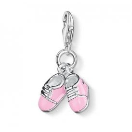 Pink Bootie Charm 0820-007-9