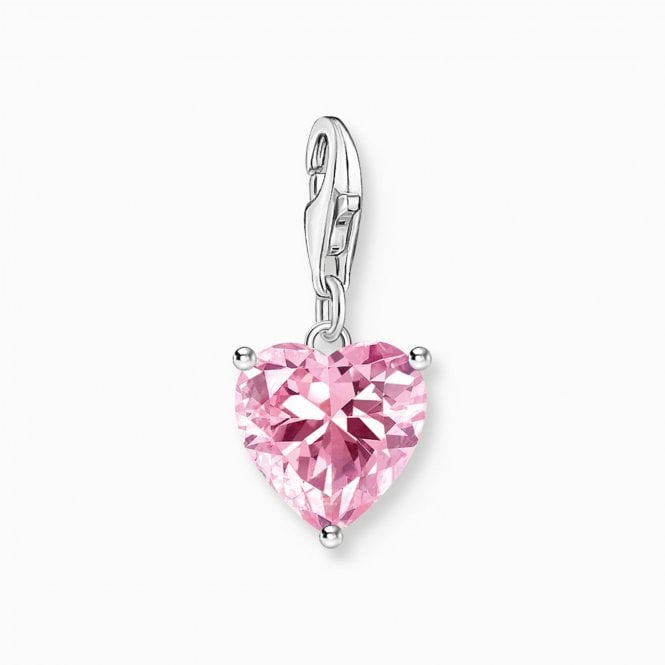 Thomas Sabo Pink Heart Charm Pendant 2205-051-9