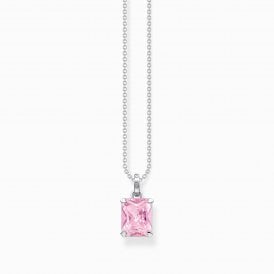 PINK RECTANGLE PENDANT (KE1964-051-9-L45)