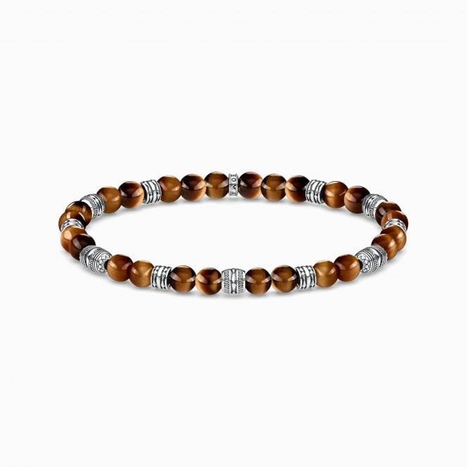 Thomas Sabo REBEL SILVER & TIGERS EYE A1923-826-2-L17