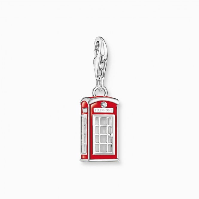 Thomas Sabo Red Enamel Telephone Box 2120-041-10