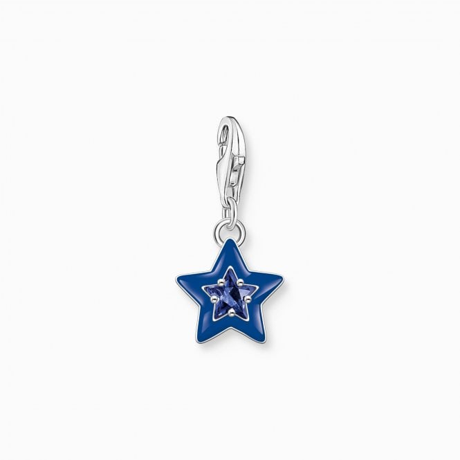 Thomas Sabo SAPPHIRE BLUE & ENAMEL STAR 2043-496-7