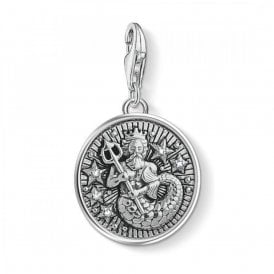 Silver Aquarius Charm (23-06-478)
