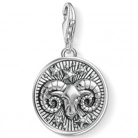 Silver Aries Charm