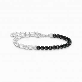 SILVER & BLACK ONYX (A2098-130-11-L19)