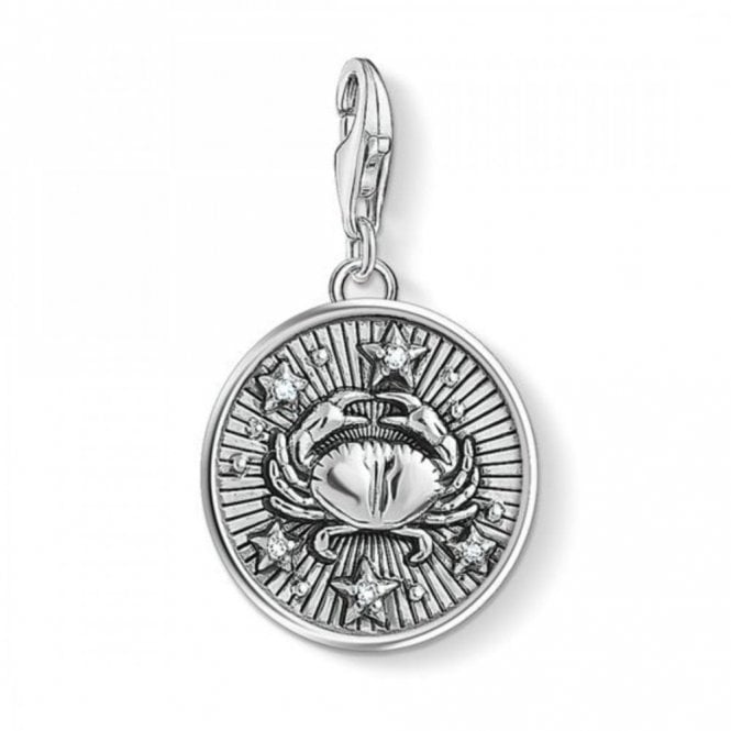 Thomas Sabo Silver Cancer Charm
