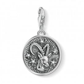 Silver Capricorn Charm