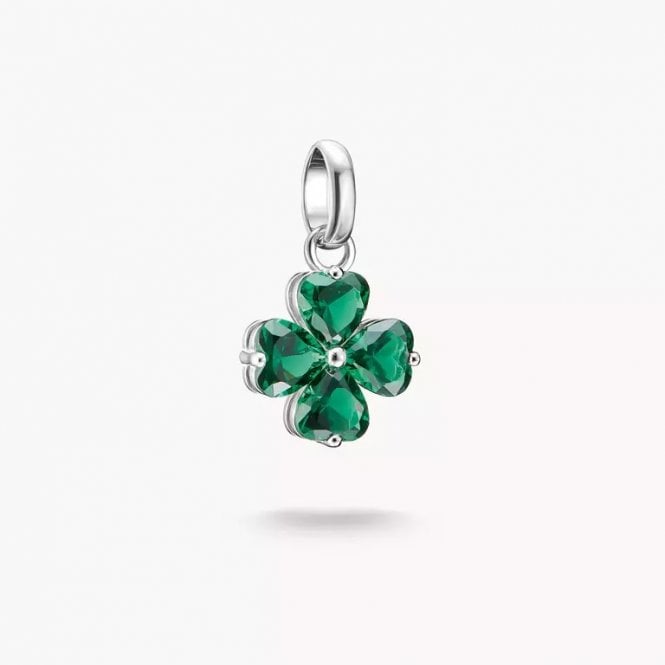 Thomas Sabo Silver Charm Pendant Four Leaf Clover Connect CC1326-699-6