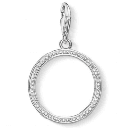 Silver Circle Charm